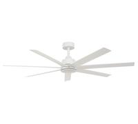 Dc Ventilador de Techo con Mando a Distancia Atlanta Blanco 142cm LED Lámpara