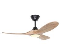 Dc Ventilador de Techo Control Remoto LED Regulador Eco Genuino 122cm Negro [EEK: F]