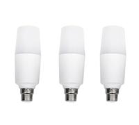 DC VOLTAGE Bombillas LED B22 Edison con base de rosca blanca fría (6500 K), 5 W, 10 W, 15 W, 20 W (paquete de 3, 20 W)