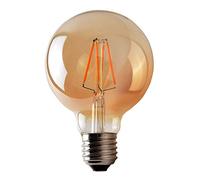 DC VOLTAGE Bombillas LED de estilo retro tipo Edison con imitación de filamento decorativo en forma espiral