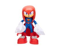 DC x Sonic - Knuckles como Superman 6 cm, Figura de acción, Licencia Oficial Jakks Pacific, Alta articulación y diseño detallado, Packaging coleccionista