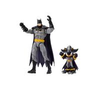 DC x Sonic - Shadow como Batman & Batman, Multipack de Figuras de acción, Licencia Oficial Jakks Pacific