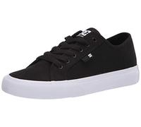 DC Zapatillas de Skate manuales para Hombre, aptas para Veganos, Informales, Negro Blanco, 45 EU