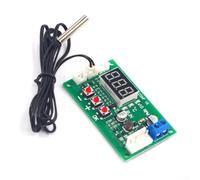 DC1248V para controlador de velocidad del ventilador del motor PWM con sonda adecuado para ventiladores industriales, incluyendo modelos EBM, soporta control de temperatura y función de apagado de
