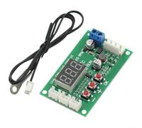 DC1248V Para controlador de velocidad del ventilador del motor PWM con sonda diseñada para aplicaciones de ventiladores industriales con 4 cables Para soporte PWM y medición precisa de la temperatura