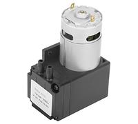 DC12V 12W Mini pequeña bomba de vacío sin aceite 80KPa flujo 12Lmin para gas Alta eficiencia Bajo nivel de ruido Durable para generadores de oxígeno domésticos Equipo