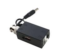 DC12V 1CH Active UTP Video Transmitter Balun BNC Video Balun para el Sistema DVR de la Cámara CCTV