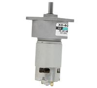 DC12V / 24V 35W Mini DC Motor de engranaje de velocidad ajustable de metal Gran par de motor CW/CCW(24V 200rpm)
