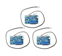 DC12V 24V Módulo de ventilador de termostato automático para control de temperatura del ventilador de CPU PWM PC, regulador de velocidad del ventilador CC de 2 vías 4A, regulador de velocidad del