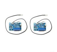 DC12V 24V Módulo de ventilador de termostato automático para control de temperatura del ventilador de CPU PWM PC, regulador de velocidad del ventilador CC de 2 vías 4A, regulador de velocidad del
