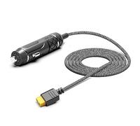 DC12V/24V XT90 Cable de Carga Automática Cargador de Coche para AFERIY AF-P110/P210/P310/2001A Estación eléctrica portátil FOSSiBOT F3600 Pro Bluetti AC200 AC200P AC200Max Generador Solar Encendidor