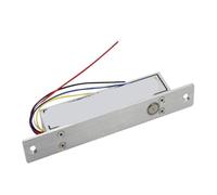 DC12V NC NO cerradura electrónica de perno de caída pestillo de embutir de solenoide magnético
