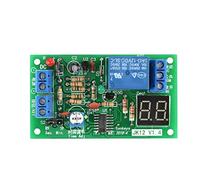 DC12V Pantalla LED Digital Temporizador Retardo Interruptor Temporización Apagar Módulo Relé 1-99s / 1-99min Ajustable