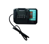 DC18WA Cargador de repuesto compatible con Makita 14.4V-18V Li-ion Power Tool Battery Pack Fast Charger BL1813G BL1811G BL1820G BL1830G BL1840G BL1413G BL1415G BL1411G BL1440G 196375-4