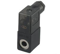 DC24V 12V AC220V 110V bobina de válvula solenoide para modelos 4V210-08 3V110-06 4V220 4V230, compatible con válvulas DN15 DN20 DN25 DN35 DN40, aceite de agua neumático de latón (AC110V)