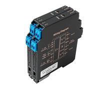 DC24V 4-20mA Convertidor de señal a 0-10V 0-5V 1-5V Aislador de señal analógica 1 en 1 salida 1 entrada 2 salidas CC voltaje transmisor de señal (salida 0-5V)
