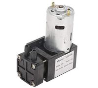 DC24V 40L / min Mini bomba de aire de vacío, pequeña bomba de vacío sin aceite -85KPa Flujo 40L / min para aire de gas