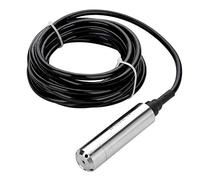 DC24V Sensor de nivel de líquido de 4-20 mA, sensores de nivel de agua tipo Throw-In, transmisor de nivel de líquido de entrada de profundidad anti-flexión de rango 0-5 m