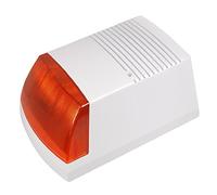 DC3300 - Sirena de Alarma simulada con diodos LED Intermitentes con Panel Solar