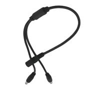 DC5.5mmx2.1mm a Macho Cable Adaptador Divisor de Alimentación Línea de Cable de Extensión para Cámaras, Ventilador de Luz LED y Cable de Conversión de Enrutadores