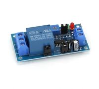 DC5V 12V relé de tiempo Normal retardo de apertura temporizador interruptor de Control potenciómetro ajustable indicador LED 1 Uds(5V,5PCS)