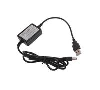 DC5V to DC 12V USB voltage Step Up Converter cable USB to power with 5.5 x 2.1 mm 115cm/45''