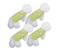 Dcaknri 4lots - Chalecos de forro polar suave para perro, piel suave, cómodos, sensibles al desgaste, para mascotas, invierno, actividades al aire libre, chalecos cálidos para perros