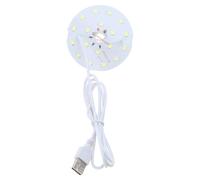 Dcaknri 5V White USB LED Lighting Panel PLR USB Mobile Light Emergency Night Light Electronic DIY Adjustable Brightness