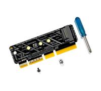 Dcaknri Adaptador NVME PH4215-1U dedicado para servidor 1U NVME a PCIe 5.0 adaptador que mejora la estabilidad de transferencia de datos Nvme a Pcie