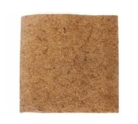 Dcaknri Alfombra de reptiles con sustrato de dragón barbudo de fibra de coco para almohadilla de dormir BeardedDragon, accesorio de forro de terrarios