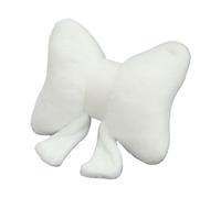 Dcaknri Almohada de felpa con forma de lazo con relleno de algodón PP suave para sala de estar, dormitorio, coche, sofá, decoración decorativa con relleno de algodón PP