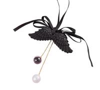 Dcaknri Artistic Angelic Wing - Accesorios decorativos para coche, resistente a la intemperie, textura de yeso, 7 x 6 x 3 cm, tamaño pequeño, adorno decorativo para el interior del coche