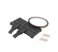 Dcaknri Bloque de empalme de cinta de longitud ajustable para un corte preciso de casetes de carrete a carrete sin deslizarse, con bloque seguro de cinta líder