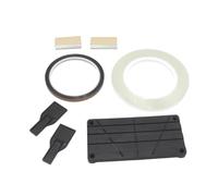 Dcaknri Bloque de empalme de cinta de longitud ajustable para un corte preciso de casetes de carrete a carrete sin deslizarse, con bloque seguro de cinta líder