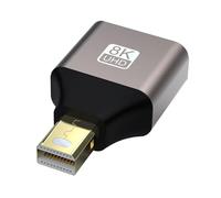 Dcaknri Cable 8K 1 4 Macho A Macho 8K @ 60Hz 4K @ 144Hz Adaptador Chapado En Oro De Velocidad A Adaptador