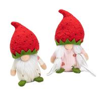 Dcaknri Charm Strawberrys Rudolphs and Without Face Fashion Deoration for Stylisn Interior Accent and Gifts Daily Casual Use Interior Ornament