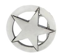 Dcaknri Cinturón Con Hebillas De Estrella Para Hombres Y Mujeres Cinturón Con Hebilla Repuesto Grabado Celtas Geniales (bronce) Occidental