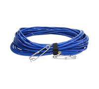 Dcaknri Cuerda flotante marina de PVC flexible con gran diseño de flotación, ideal para lago de pesca, barcos, atar y marcadores flotantes, cuerda flotante de pesca