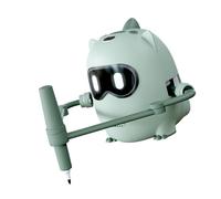 Dcaknri Dispositivo Robot de Dibujo ABS Seguro para niños, dibujante con reconocimiento automático, Juguete Educativo para Desarrollo del lenguaje, máquina de Arte para niños