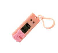 Dcaknri Divertido Reloj Colgante en Miniatura de Dibujos Animados para niños, diseño portátil, visualización Clara del Ayuda educativa, Materiales Ligeros y Seguros, Reloj Ligero