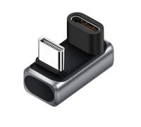 Dcaknri El adaptador de aluminio USB 0 ofrece una velocidad de 80 Gbps y una resolución de 8 K a 60 Hz para una transferencia rápida de datos, convertidor USB C