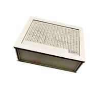 Dcaknri Elegantes huchas de Madera con Ranura para Objetivos y Caja de Ahorro de Efectivo con números para la gestión del Dinero y un Elegante Tarro económico para Decorar la habitación