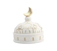 Dcaknri Exquisites - Castillos de resina, escultura de Oriente Medio, arquitectura segura, inastillable, mezquita para el hogar, castillos de resina