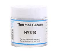 Dcaknri HY810-CN10 10g Pasta De Disipador Calor Grasa Térmica Silicona para CPU Calor Procesador Enfriamiento Enfriador Computadora Portátil Ventilador CPU
