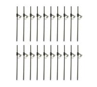 Dcaknri Juego de 20 conectores de equilibrio de pesca que optimizan la colocación del gancho para los entusiastas para una colocación precisa del gancho para obtener mejores resultados