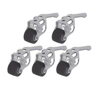 Dcaknri Juego de 5 poleas de goma para grabador de presión de casete, rodillo de pellizco, rueda de reproductor de música para cinturón de presión TN-21