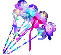 Dcaknri Light Up Night Toy Toy Luminoso LED Varita para W/Coloridos Niños Deslumbrantes Luz Finge For Play Birthd