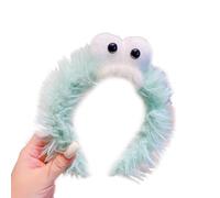 Dcaknri Mujeres Maquillaje Hairhoop Diadema De Felpa Dibujos Animados Divertido Peluda Disfraz Tocado Niñas Adultas Para Lavado Muñeca Divertida Linda Para Mujeres Niñas