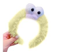 Dcaknri Mujeres Maquillaje Hairhoop Diadema De Felpa Dibujos Animados Divertido Peluda Disfraz Tocado Niñas Adultas Para Lavado Muñeca Divertida Linda Para Mujeres Niñas