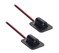 Dcaknri MultiInterface - Cable de extensión de alimentación de cableado para mochila térmica y electrónica, CC 5,5 x 2,1 mm, DC3,5 x 1,35 mm, conexión de costura hembra